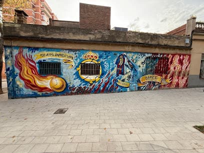 ‘Graffiti’ d’homenatge a en Leo Messi