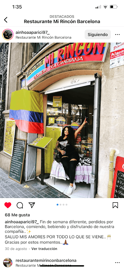Restaurante Mi Rincón Barcelona