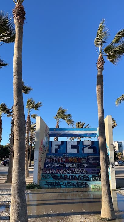 PAP-Edificio (Escaleras del album musical alemán "Palmen aus Plastik")